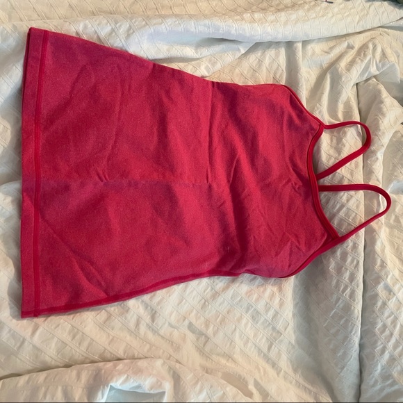 Lululemon Pink Racerback Tank